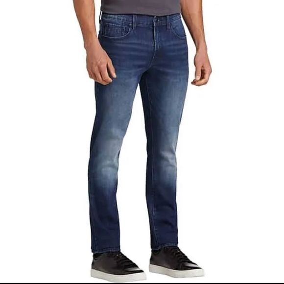 Michael Strahan Stretch Slim Fit Hudson Denim Jeans Size 42 X 34 *(i) - Picture 1 of 5